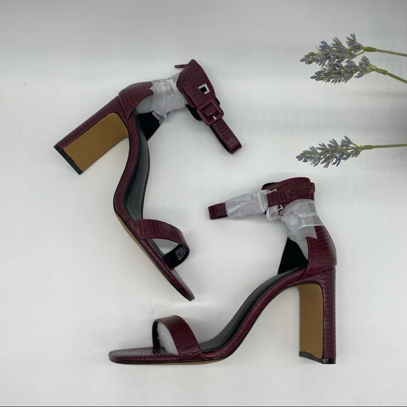 New York & Company Lexi Single Band red wine sandals 
Size 10 and 8
New - Picture 3 of 6